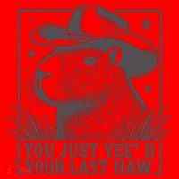 Capybara You Just Yeed Your Last Haw Santa Hat thumb 1