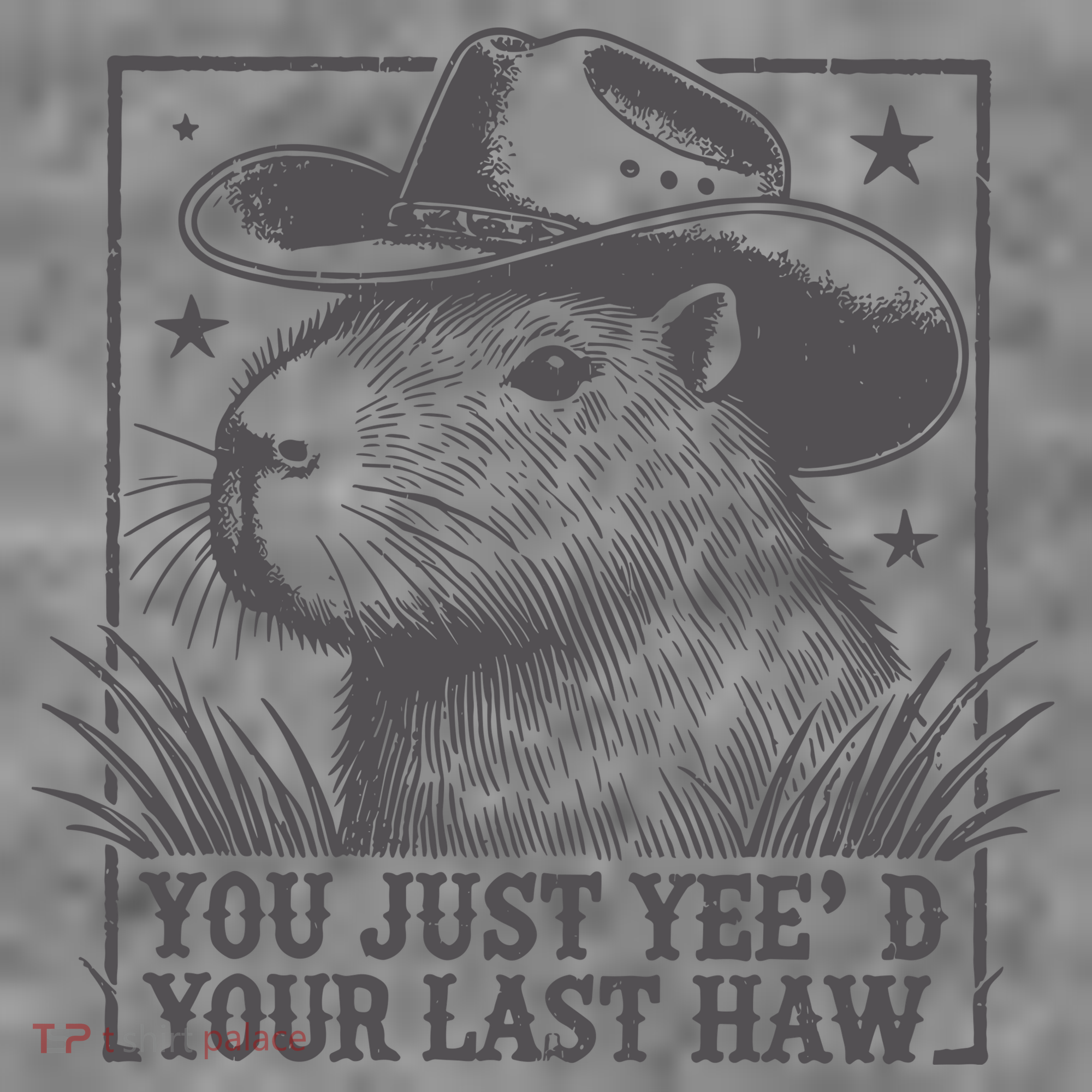 Capybara You Just Yeed Your Last Haw Toddler Hoodie