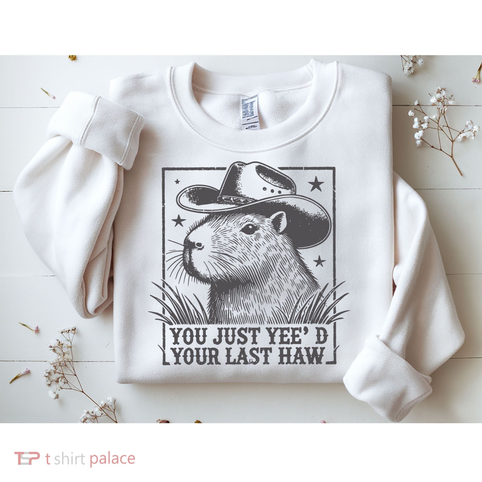Capybara You Just Yeed Your Last Haw Sweatshirt