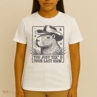Capybara You Just Yeed Your Last Haw T-Shirt thumb 4