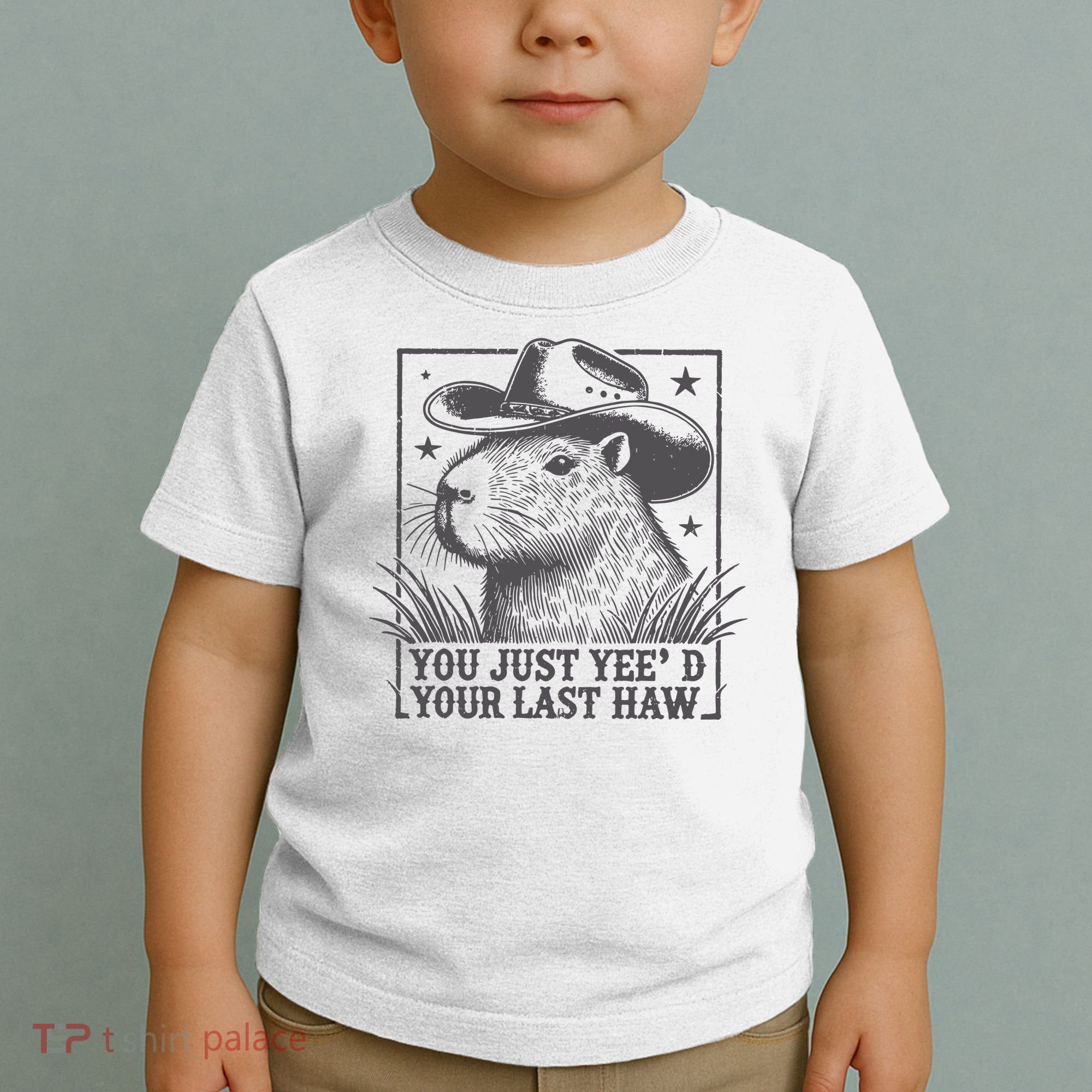 Capybara You Just Yeed Your Last Haw Toddler T-Shirt