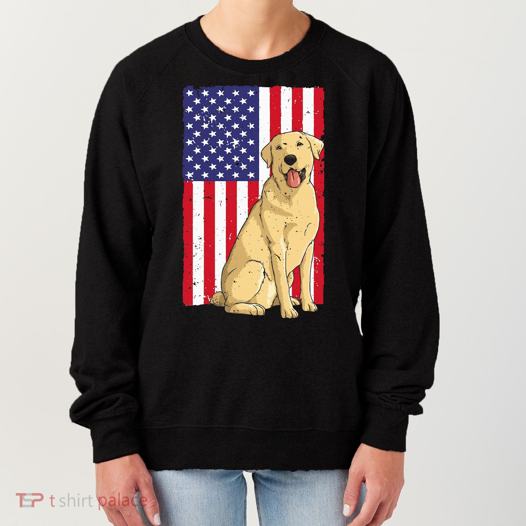 Cool Yellow Lab Art For Yellow Labrador Retriever Women's Sweatshirt