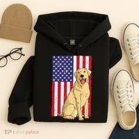 Cool Yellow Lab Art For Yellow Labrador Retriever Hoodie thumb 4