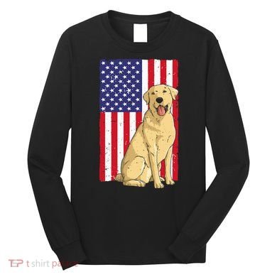 Cool Yellow Lab Art For Yellow Labrador Retriever Long Sleeve Shirt