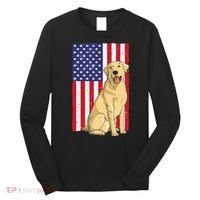 Cool Yellow Lab Art For Yellow Labrador Retriever Long Sleeve Shirt thumb 0