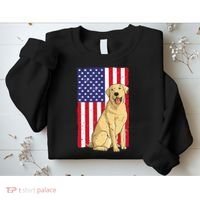 Cool Yellow Lab Art For Yellow Labrador Retriever Sweatshirt thumb 2
