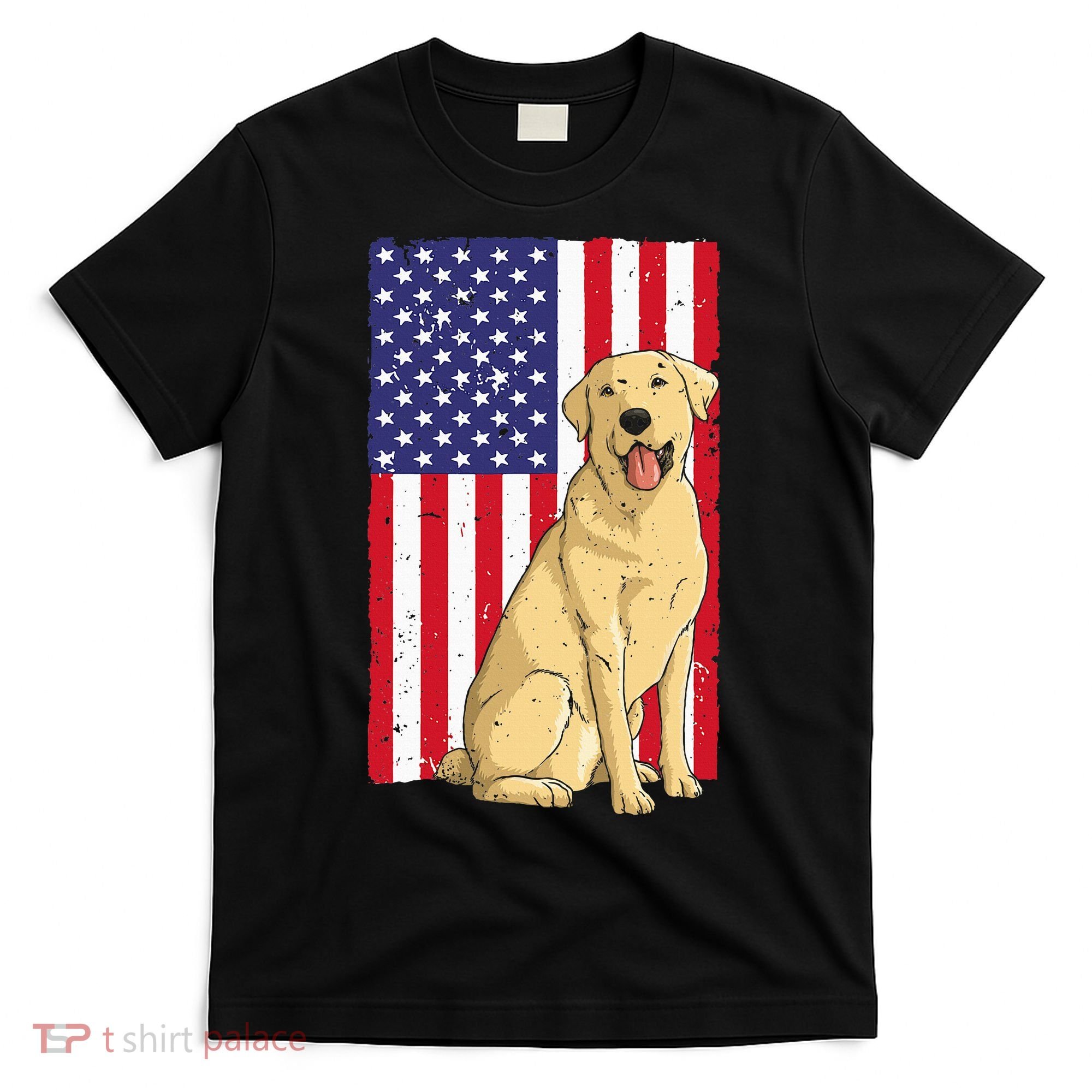 Cool Yellow Lab Art For Yellow Labrador Retriever T-Shirt