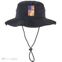 Cool Yellow Lab Art For Yellow Labrador Retriever Bucket Hat thumb 0