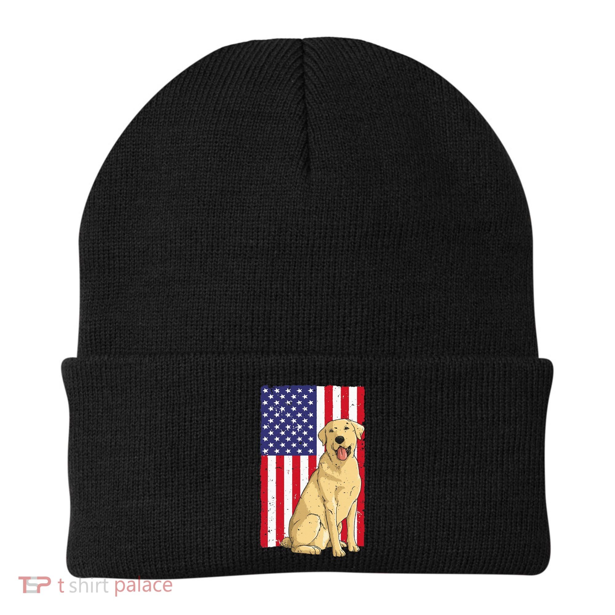 Cool Yellow Lab Art For Yellow Labrador Retriever Beanie