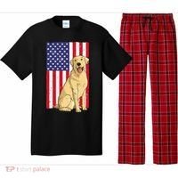 Cool Yellow Lab Art For Yellow Labrador Retriever Pajama Set thumb 0