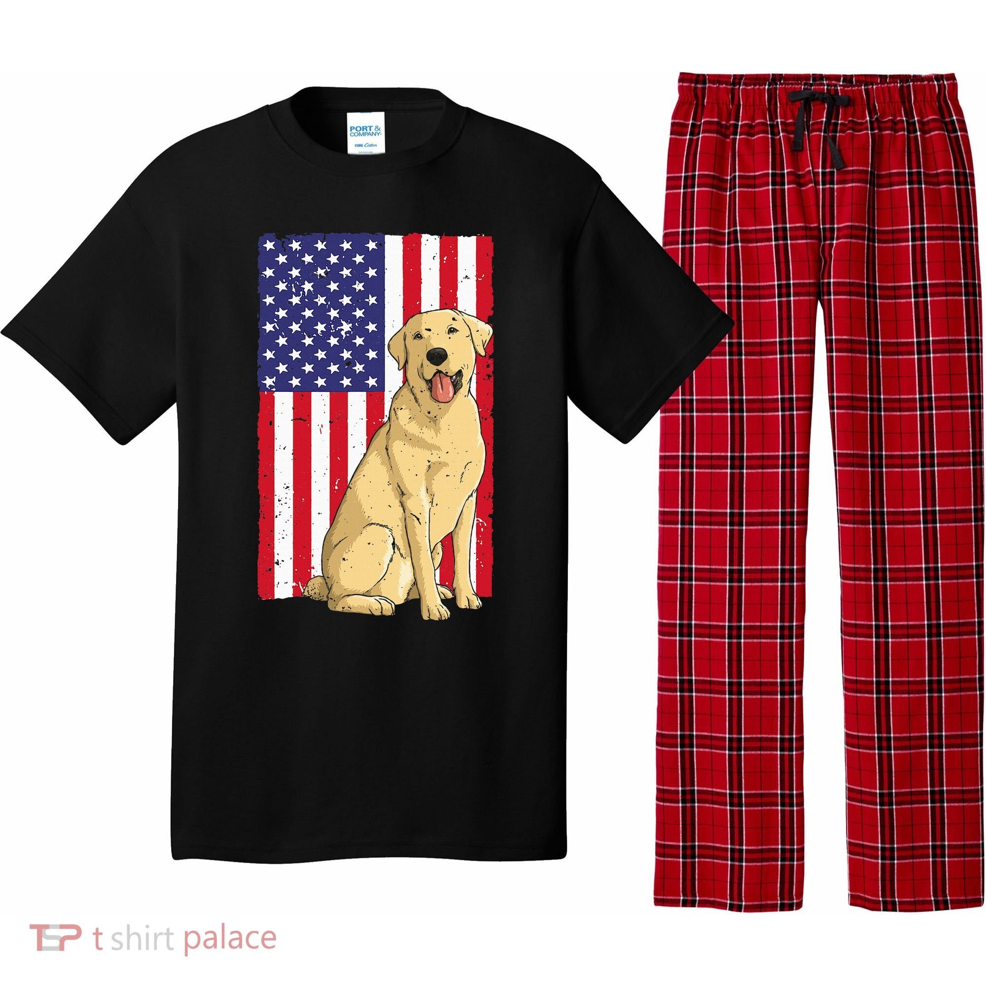 Cool Yellow Lab Art For Yellow Labrador Retriever Pajama Set