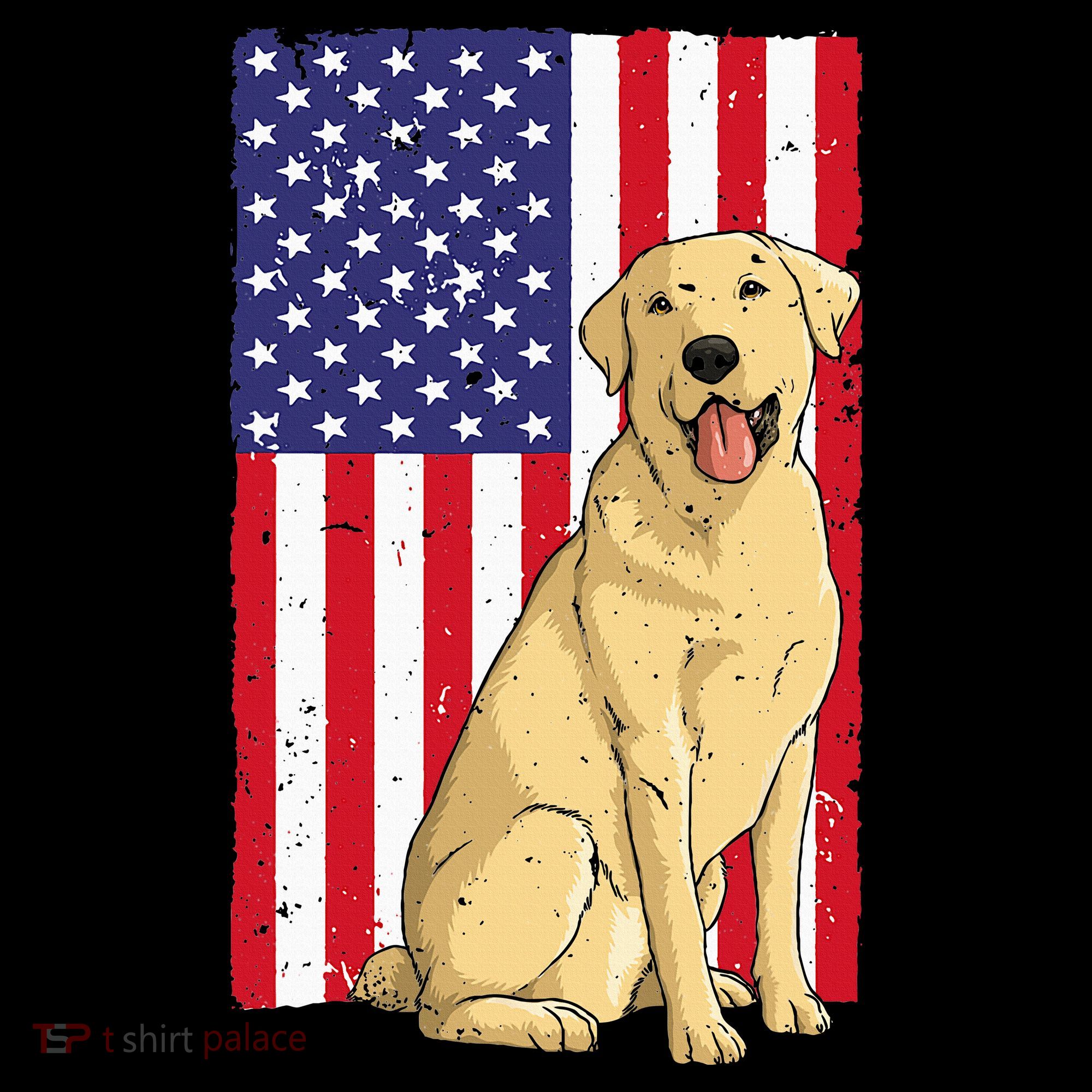 Cool Yellow Lab Art For Yellow Labrador Retriever Women's Hoodie