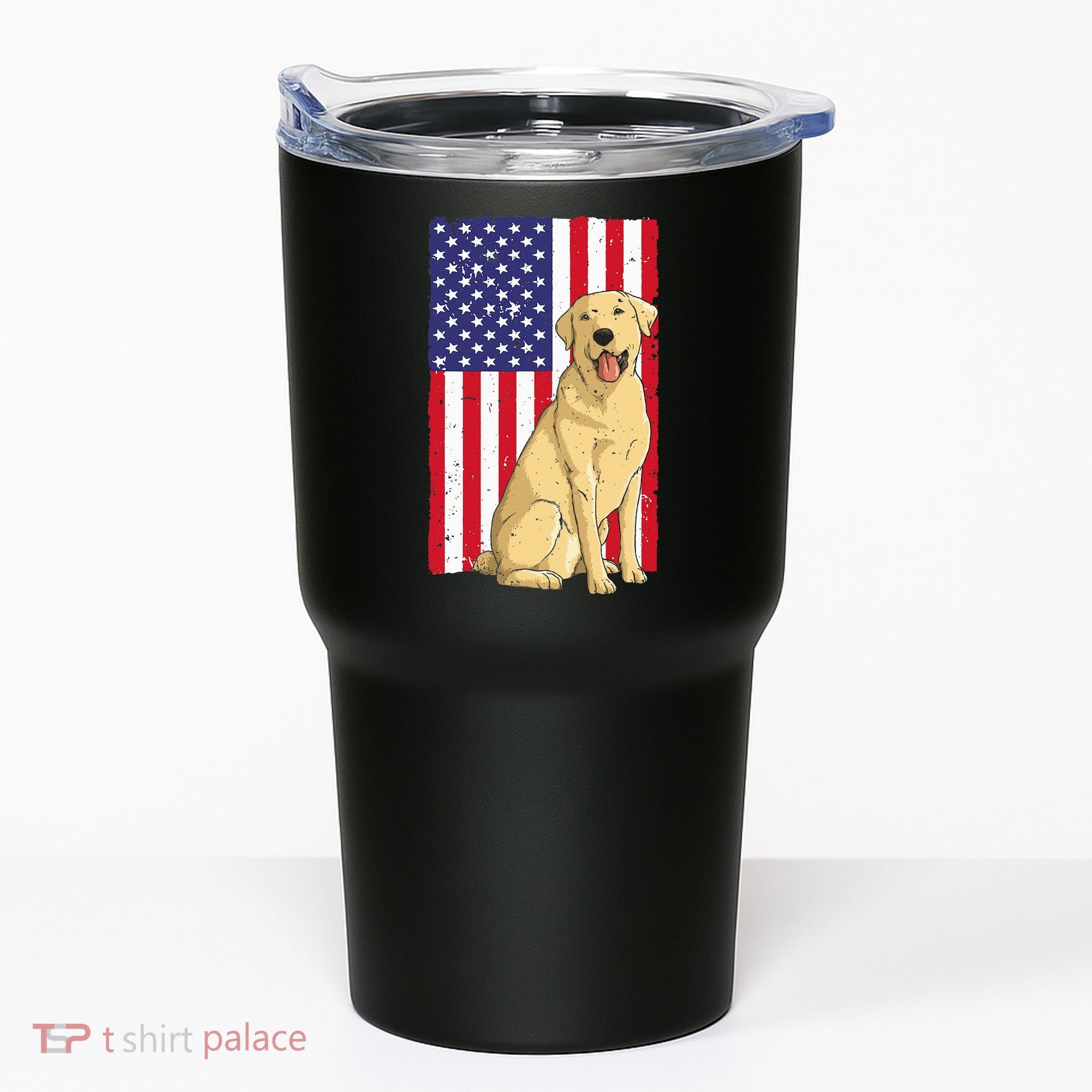 Cool Yellow Lab Art For Yellow Labrador Retriever Tumbler