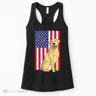 Cool Yellow Lab Art For Yellow Labrador Retriever Women's Tank Top