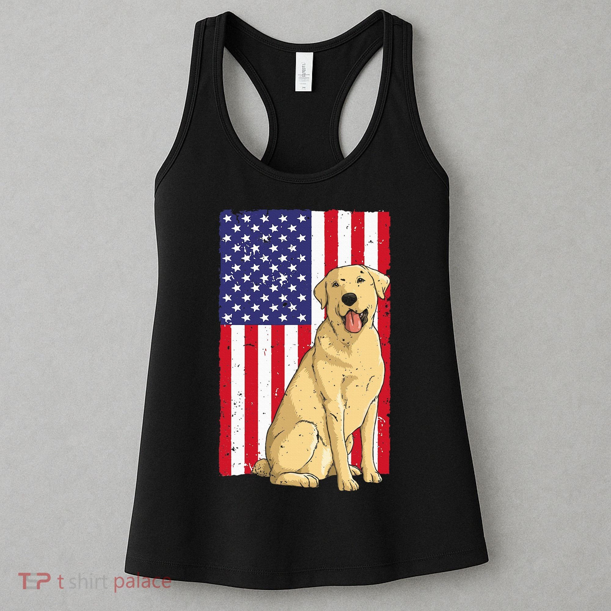 Cool Yellow Lab Art For Yellow Labrador Retriever Women's Tank Top