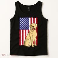 Cool Yellow Lab Art For Yellow Labrador Retriever Tank Top thumb 2