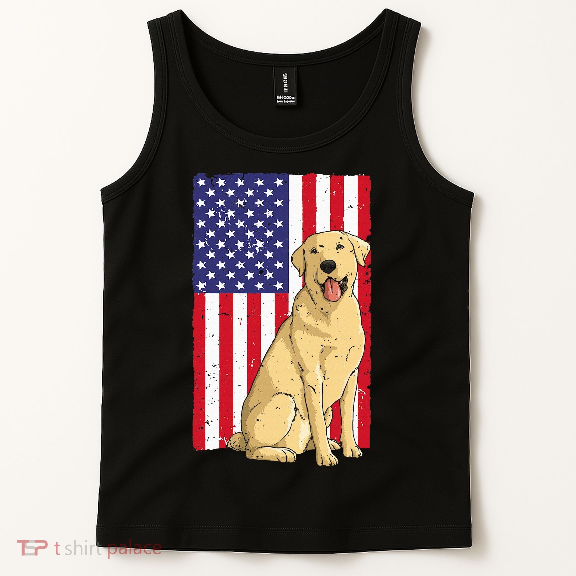 Cool Yellow Lab Art For Yellow Labrador Retriever Tank Top