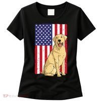 Cool Yellow Lab Art For Yellow Labrador Retriever Women's T-Shirt thumb 0