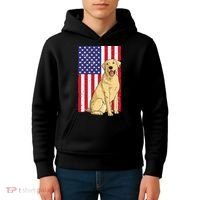 Cool Yellow Lab Art For Yellow Labrador Retriever Kids Hoodie thumb 4