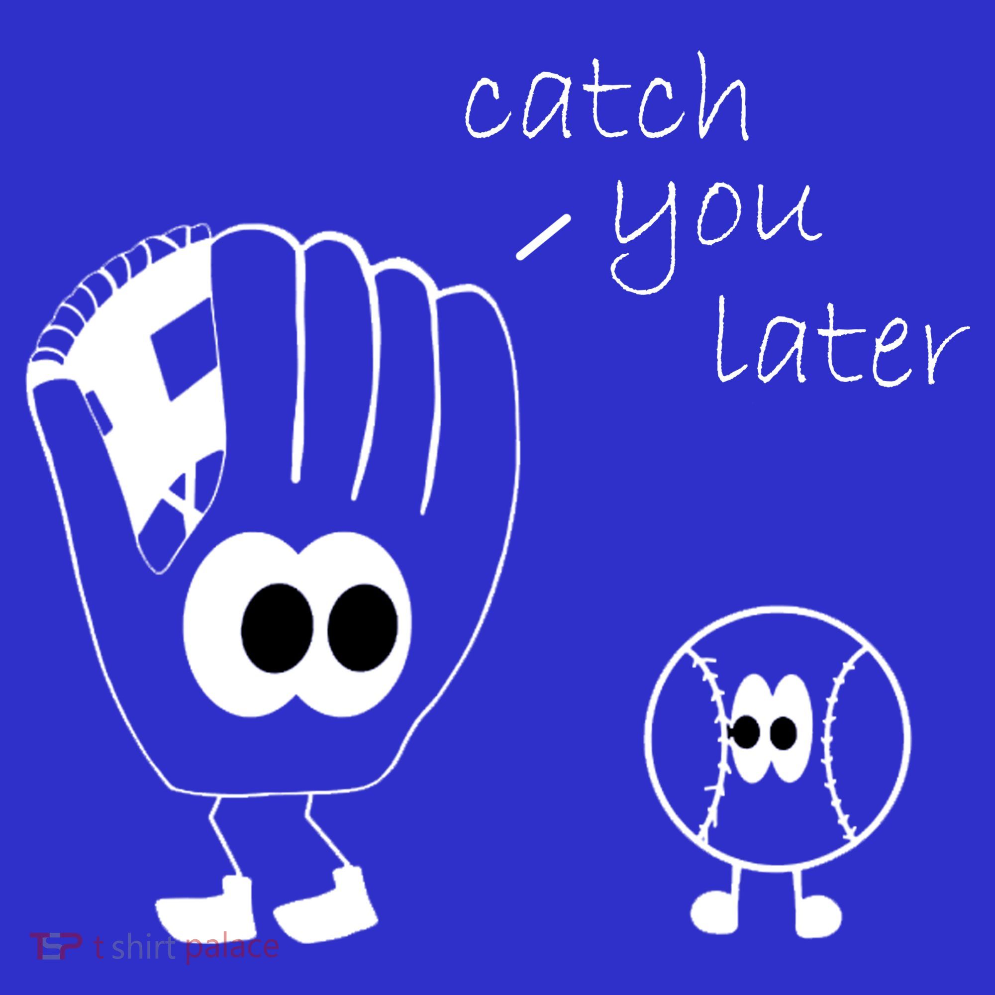 Catch You Later Funny Baseball Visor