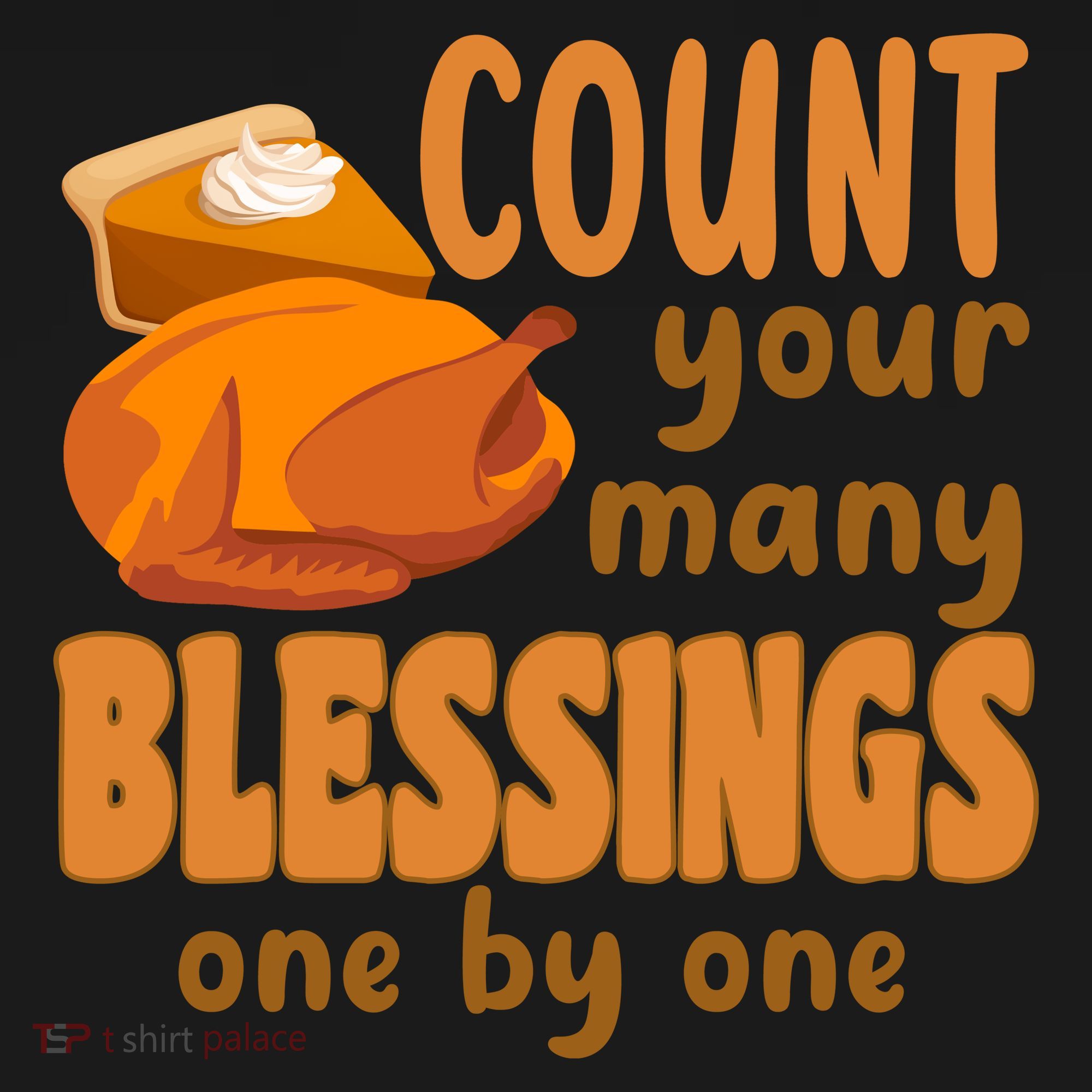 Count Your Many Blessings One By One Thanksgiving Toddler Hoodie