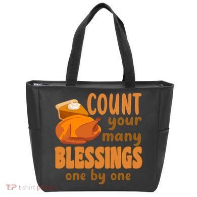Count Your Many Blessings One By One Thanksgiving Tote Bag