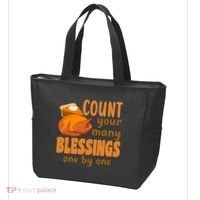 Count Your Many Blessings One By One Thanksgiving Tote Bag thumb 3