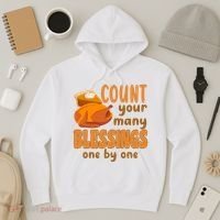 Count Your Many Blessings One By One Thanksgiving Hoodie thumb 3