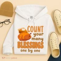 Count Your Many Blessings One By One Thanksgiving Hoodie thumb 4