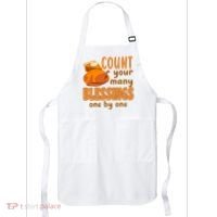 Count Your Many Blessings One By One Thanksgiving Apron thumb 0