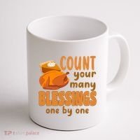 Count Your Many Blessings One By One Thanksgiving Coffee Mug thumb 1
