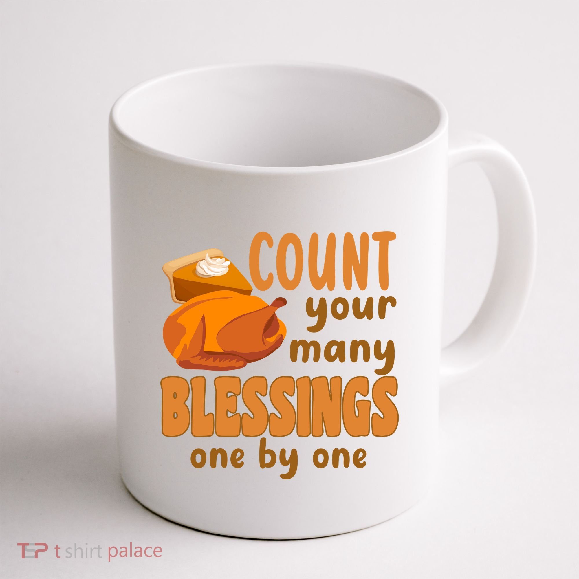 Count Your Many Blessings One By One Thanksgiving Coffee Mug