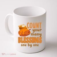 Count Your Many Blessings One By One Thanksgiving Coffee Mug thumb 0