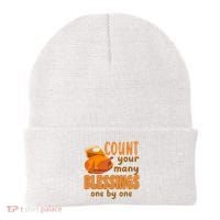 Count Your Many Blessings One By One Thanksgiving Beanie thumb 0