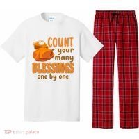 Count Your Many Blessings One By One Thanksgiving Pajama Set thumb 0