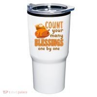 Count Your Many Blessings One By One Thanksgiving Tumbler thumb 0