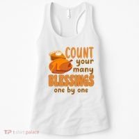 Count Your Many Blessings One By One Thanksgiving Women's Tank Top thumb 0