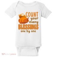 Count Your Many Blessings One By One Thanksgiving Baby Bodysuit thumb 0
