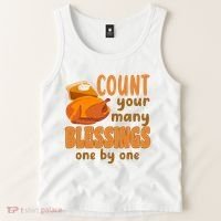Count Your Many Blessings One By One Thanksgiving Tank Top thumb 2