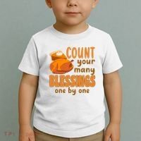 Count Your Many Blessings One By One Thanksgiving Toddler T-Shirt thumb 2