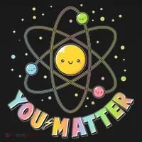 Cute You Matter Atoms Molecule Cell Bucket Hat thumb 4