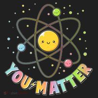 Cute You Matter Atoms Molecule Cell Beanie thumb 2