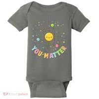 Cute You Matter Atoms Molecule Cell Baby Bodysuit thumb 0