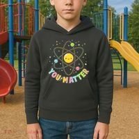 Cute You Matter Atoms Molecule Cell Kids Hoodie thumb 2