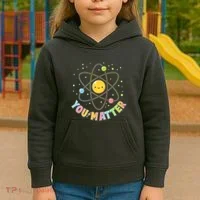 Cute You Matter Atoms Molecule Cell Kids Hoodie thumb 3