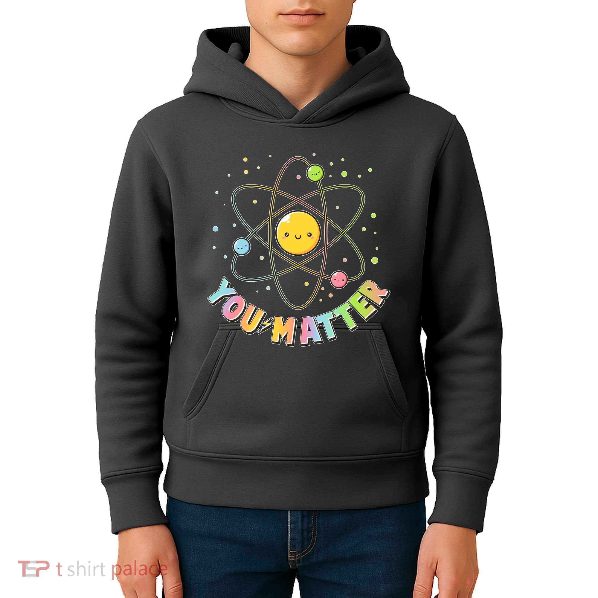 Cute You Matter Atoms Molecule Cell Kids Hoodie