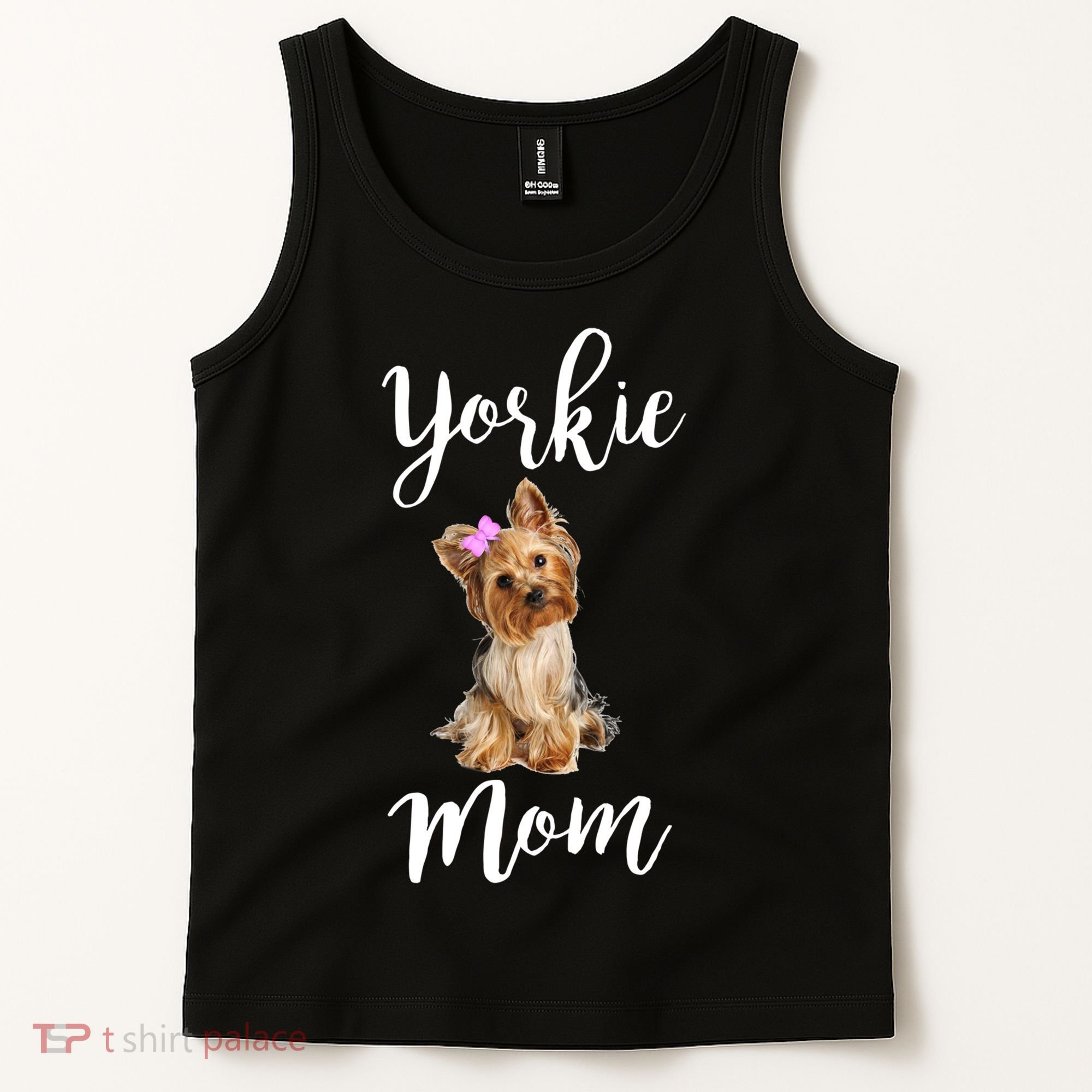 Cute Yorkie Mom Dog Apparel Gift Tank Top