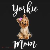 Cute Yorkie Mom Dog Apparel Gift Visor thumb 3