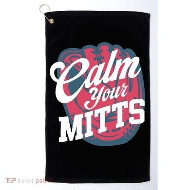 Calm Your Mitts Golf Towel