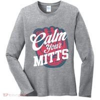 Calm Your Mitts Women's Long Sleeve Shirt thumb 0